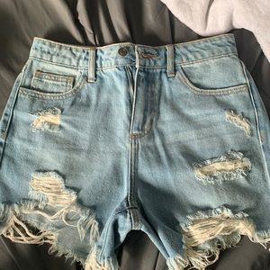 Jean shorts